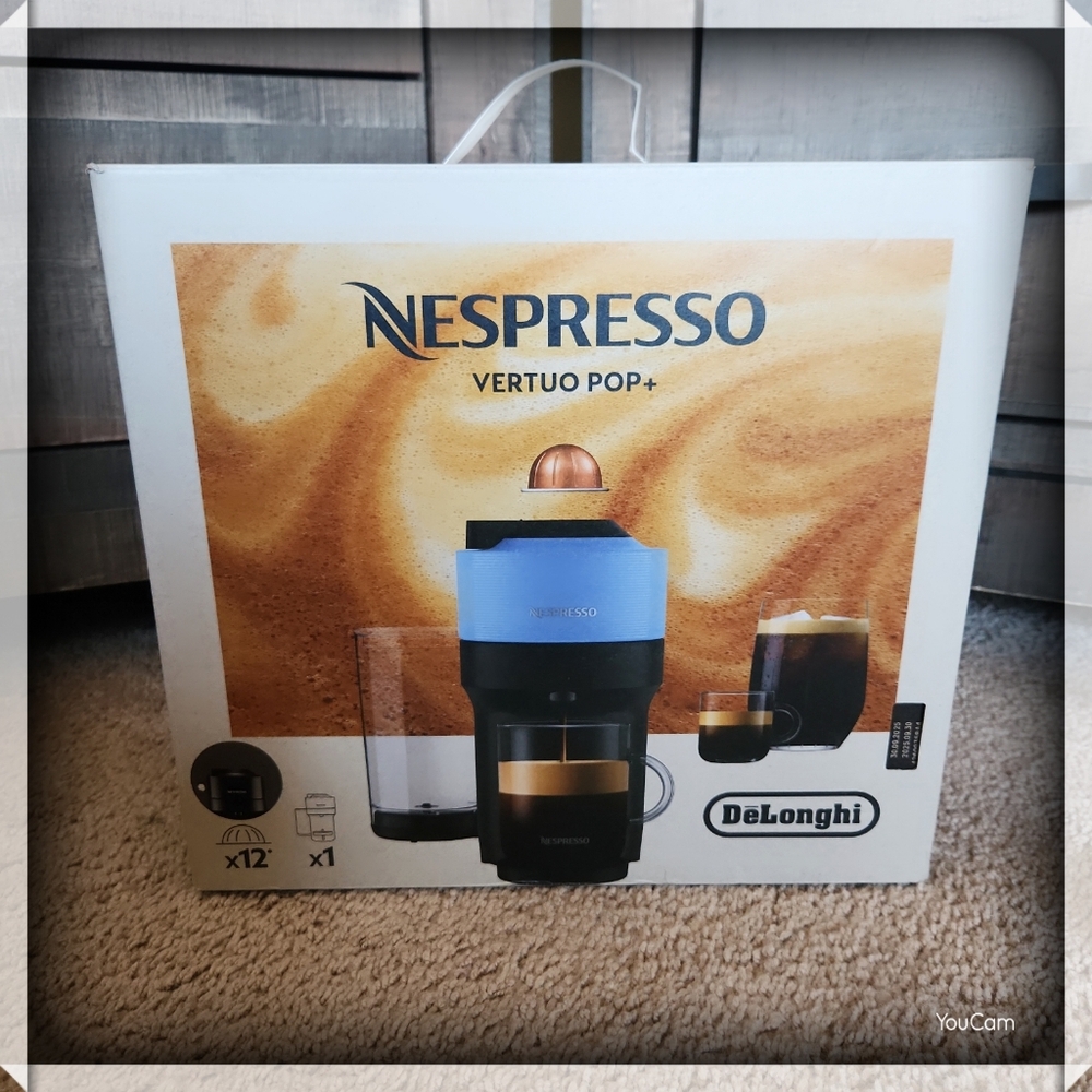Nespresso Vertuo Pop+ Pacific Blue NEW